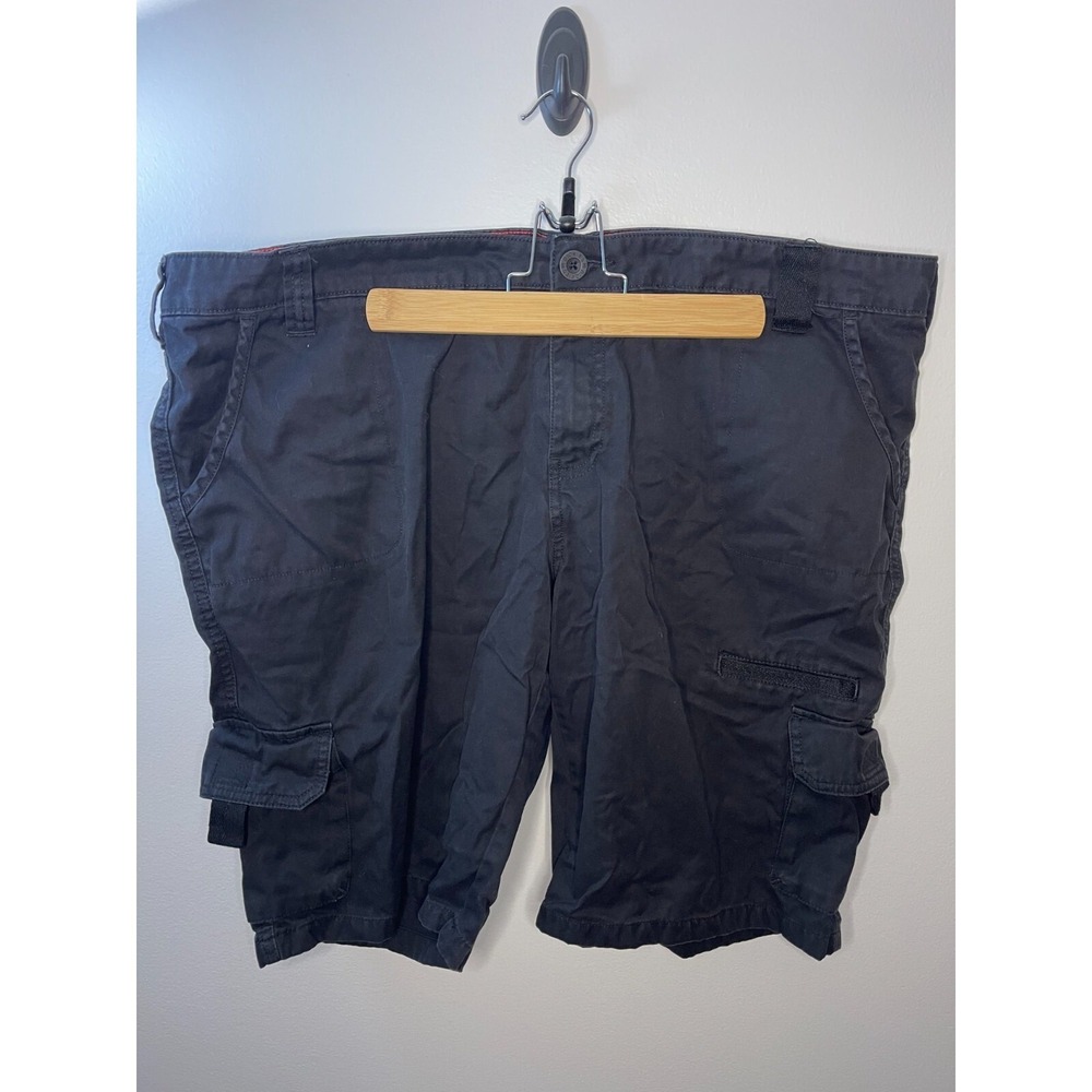 Dickies Mens Cargo Shorts Relaxed Black Size 44